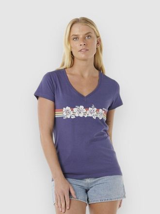 Rip Curl Keepsakes V-Neck Camiseta azul