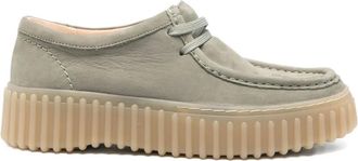Clarks Torhill derby schoenen - Groen