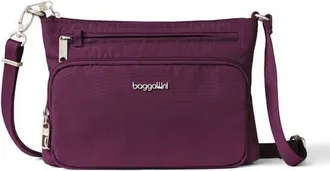 Baggallini Securtex Anti-Theft Keepsake Crossbody in Mulberry at Nordstrom