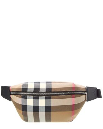 Burberry Sonny Check Canvas Belt Bag