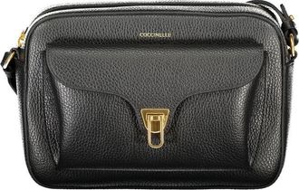 Coccinelle Black Leather Women Womens Bag