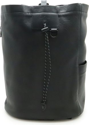 Louis Vuitton Monogram Shadow Black Noir Monogram Shadow Backpack (Pre-Owned)