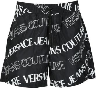 Versace Jeans Couture Casual Shorts, male, Black, Size: XL Bermuda