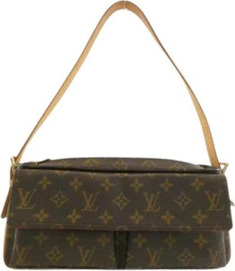 Louis Vuitton Pre-owned Monogram Viva Cite Schoudertas - Dames - Vintage Schoudertas - Bruin - ONE Size - Vintage