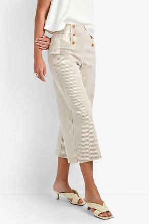 Trina Turk Saltie 2 Pant In Beachy Beige