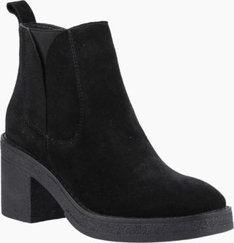 Hush Puppies Womens Felicia Womens Chelsea Boots - Black - Size: 5