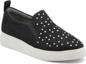 Adrienne Vittadini Neighbor Slip-On Sneaker in Black at Nordstrom Rack, Size 8.5