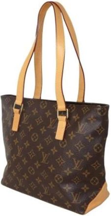 Louis Vuitton Pre-owned Monogram Shoulder Bag - Dames - Vintage Shopper - Bruin - ONE Size - Vintage