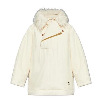 Moncler unisex, Jassen, Beige, Maat: M Katoen