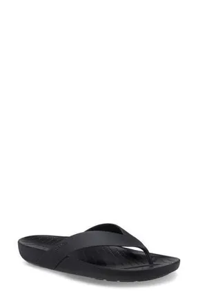 Crocs Splash Flip Flop in Black at Nordstrom Rack, Size 11