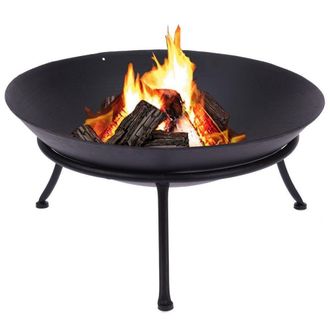 Progarden Orion Brasero Cl&aacute;sico Negro 57 Cm Di&aacute;metro Metal