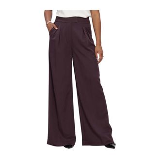 Aaiko Broeken, Dames, Paars, XL, Linnen, Dames Broeken Frederique Ray 538