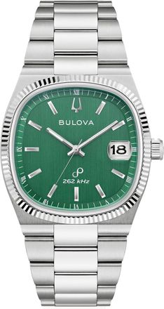 Bulova Super Seville Heren Horloge Zilverkleurig 96B439