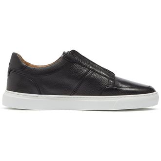 Oliver Sweeney Mens Rende Trainers - Black Leather - Size UK 10
