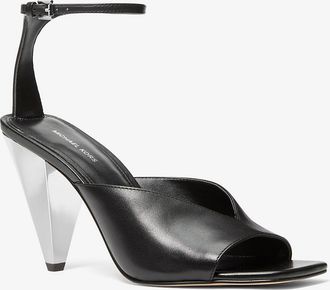 Michael Kors Electra Leather Sandal