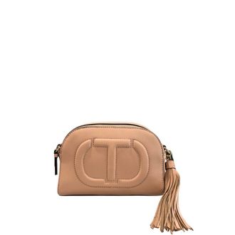 Twinset Pink Faux Leather Women Womens Crossbody