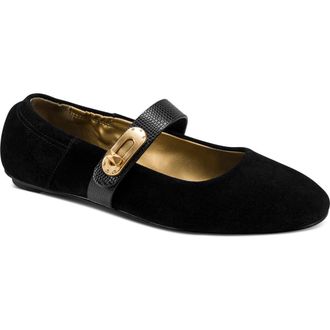 DKNY Anselm Mary Jane Flat in Black at Nordstrom, Size 8.5