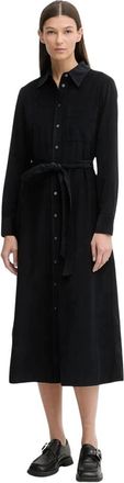 Marc O'Polo Corduroy Shirt Dress - Dames - Jurken - Blauw - Maat: XS Corduroy