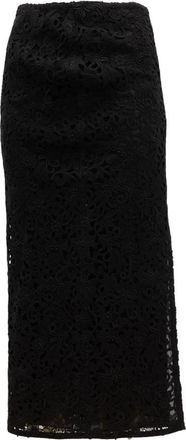 Valentino Garavani Midi Rok - Dames - Midirokken - Zwart - XL - Rokken