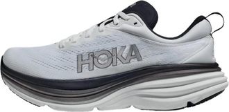 Hoka One One Bondi 8 White Black 1123202-WBLC