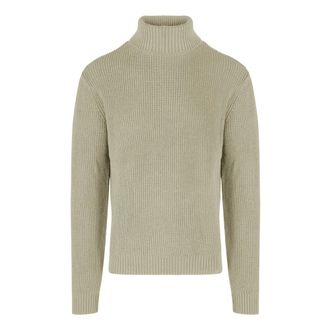 Bomboogie Jersey de cuello alto de canal&eacute; - Knitwear - Hombre - Beige - L