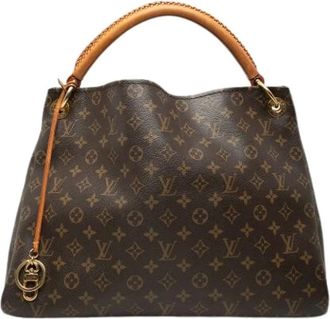Louis Vuitton Pre-owned Handbags, female, Brown, Size: ONE SIZE Pre-owned The Artsy MM