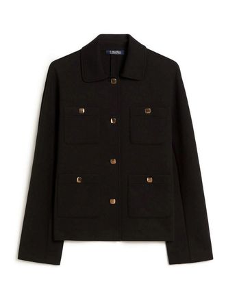 Max Mara Boxy Scuba Jersey Jacket