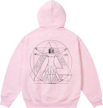 Palace Paltruvian Tri Hoodie Sweet Pink P30HD043