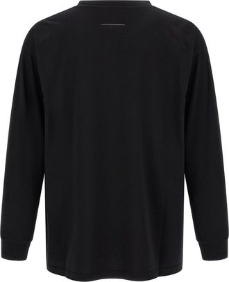 Maison Margiela Numeric Signature Patch T-shirt - Black