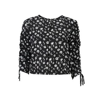 Desigual Zwart Viscose Damesblouse