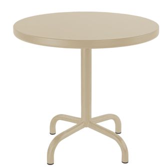 Schubiger M&ouml;bel Metall-Beistelltisch S&auml;ntis Rund