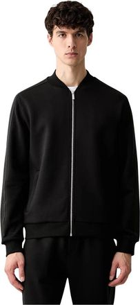Karl Lagerfeld Zip-through Sweatshirt - Heren - Vesten met rits - Zwart - L - Hoodies & sweatvesten