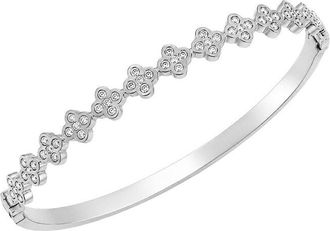 Jean Claude Stainless Steel Cz Bracelet
