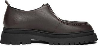 Mani&egrave;re De Voir Lille Leather Lace Up Shoe in Brown at Nordstrom, Size 10