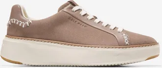 Cole Haan Womens GrandPrø Topspin Sneakers - Beige Size 5.5
