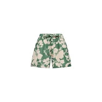 Moncler Moncler Floral Print Chin&eacute; Shorts, Women, Multicolor, Size: 38