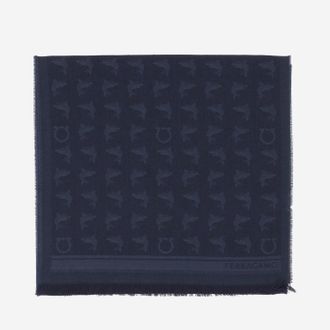 Ferragamo Sciarpa In Tessuto Con Design Fantasia