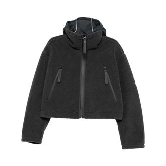 adidas by Stella McCartney Fleecejack - Dames - Fleece jassen - Zwart - M - Fitness