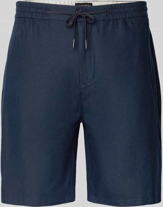 Scotch & Soda Shorts aus Baumwoll-Leinen-Mix Modell FAVE in Marine, Gr&ouml;&szlig;e 30