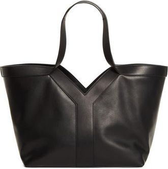 Saint Laurent Small Y Tote in Black at Nordstrom