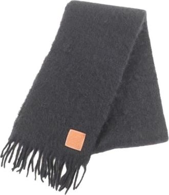 Loewe Pre-owned Stole - Dames - Vintage Accessoires - Zwart - ONE Size - Wol - Vintage