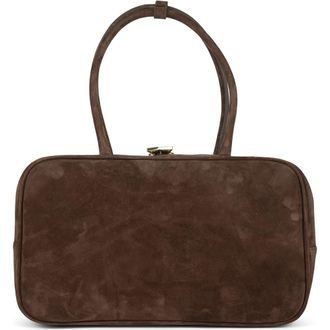 Jeffrey Campbell Truant Satchel in Brown Suede at Nordstrom