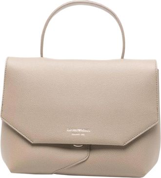 Emporio Armani Handtas - Dames - Handtassen - Bruin - ONE Size - Leer - Tassen