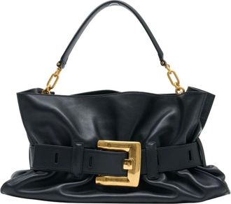 Balmain Handbags, female, Black, ONE SIZE, Medium Anthem Bag