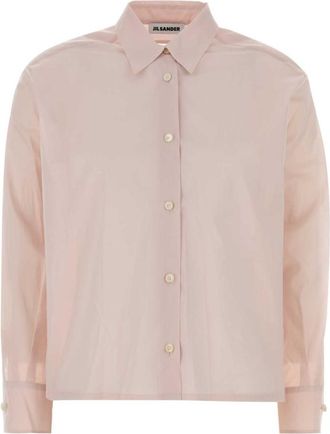 Jil Sander Pink Regular Solid Shirt