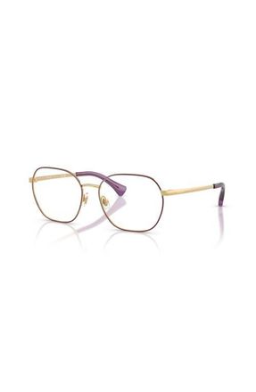 Ralph Lauren 54mm Irregular optical glasses in Violet at Nordstrom
