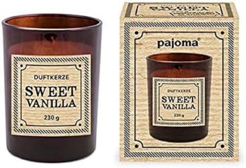 Pajoma Duftkerze Lemongras – 180 G Im Glas Mit Holzdeckel, Ca. 25 Stunden Brenndauer, Stark Duftend