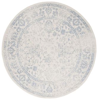 Safavieh Alfombra marfil/pizarra 183 x 183 cm