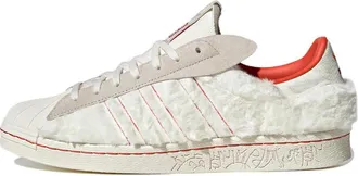 adidas originals Superstar 80s x Han Meilin White Red ID4380
