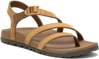 Chaco Lowdown Leather Sandal in Bone Brown at Nordstrom, Size 11